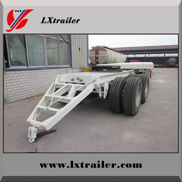 Double Axles Dolly Semi Trailer 