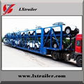 Double axle car carrier semi truck trailer 5