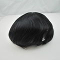 Handmade hairpiece for hair loss and replacement #1 full lace toupee for men 2