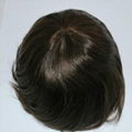 men's wig in stock #3 handmade with pu around 1