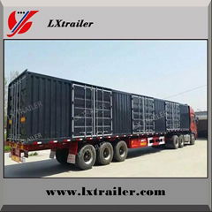 40 ton strong box trailer/container trailer for sale