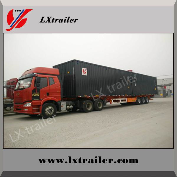 40 ton strong box trailer/container trailer for sale 2