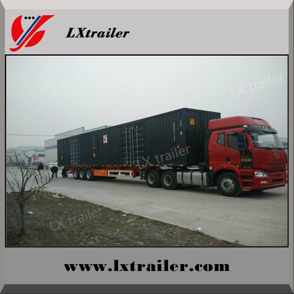 40 ton strong box trailer/container trailer for sale 4