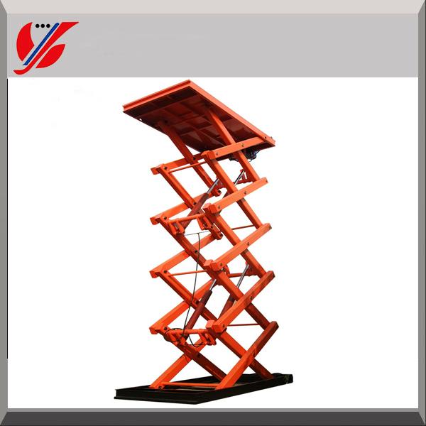 Stationary scissor Lift for Warehouse Cargo Lifting 2