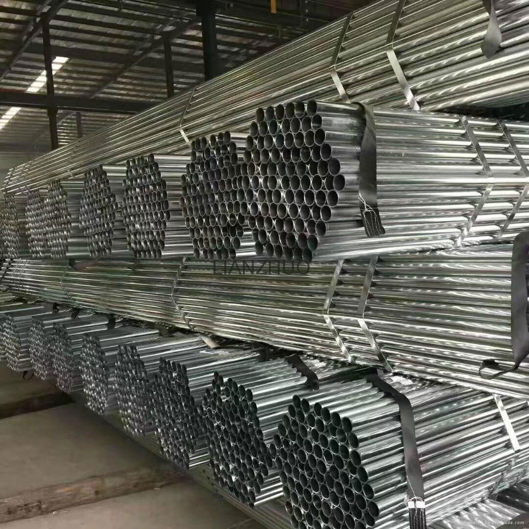 Galvanized round pipes 5