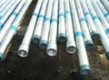 Galvanized round pipes