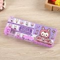 magnetic plastic pencil case with password for kids DMS007