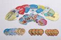 Heat Sealed Aluminium Foil Die Cut Lids For Dairy Products 8 Colors Printing-20 1