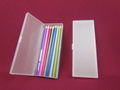 Recyclable Feature and PP Plastic Type pen box pencil box  stationery box 4