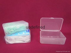High Quality Plastic Clear dental floss storage case