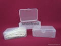 High Quality Plastic Clear dental floss storage case 2