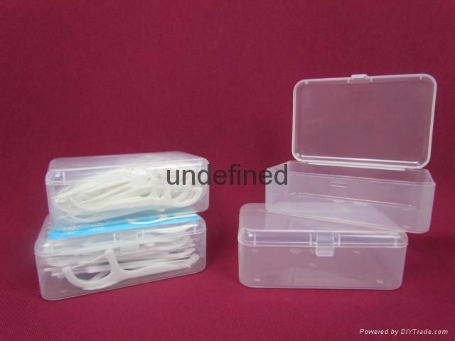 Factory Exquisite PP floss pick storage travel case box