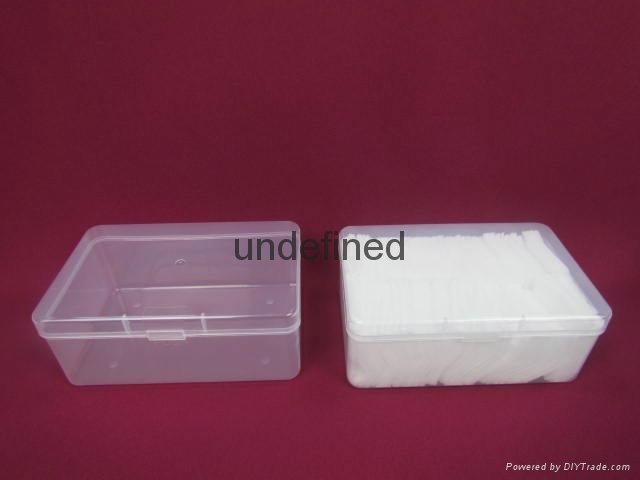 Eco-friendly Cotton Swab Holder Cosmetic Cotton Pads Storage Box 1