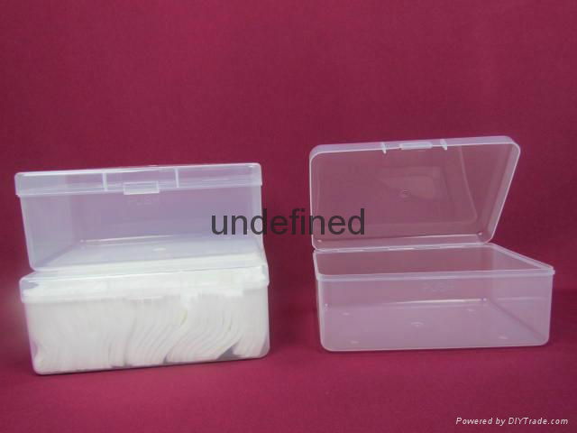 Eco-friendly Cotton Swab Holder Cosmetic Cotton Pads Storage Box 3