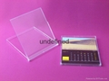 Crystal cd calendar case super clear plastic wholesale 3