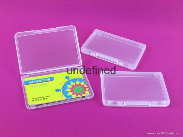 Customized made soft plastic sim pp card case 1