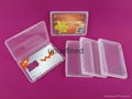 Customized made soft plastic sim pp card case 2