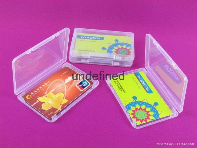 Customized made soft plastic sim pp card case 4