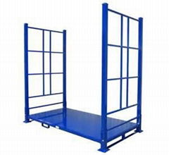 Foldable stacking tyre rack stackable