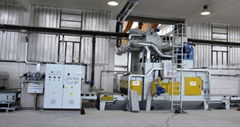 Continuous Belt Shot Blasting Machine