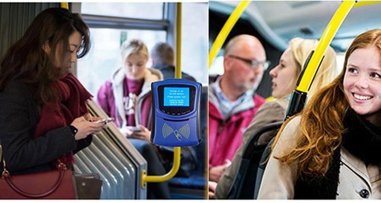 City Bus Onboard Bus Card Reader With NFC Reader And GPRS 
