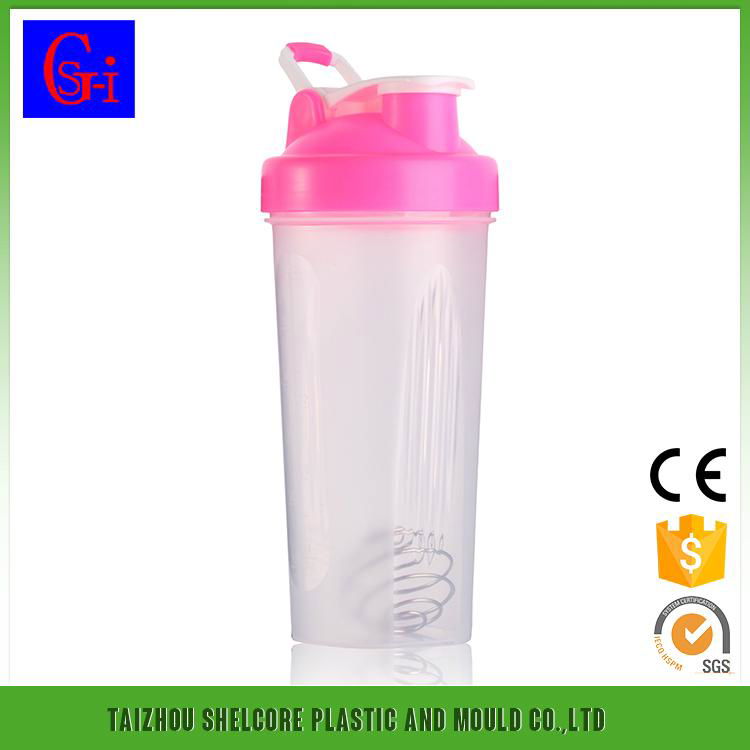 Shaker bottle joyshaker 600ml plastic water bottle  4