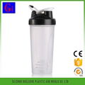 Sport shaker bottle 600ml 400ml shaker bottle mug cup 3