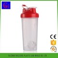 Sport shaker bottle 600ml 400ml shaker bottle mug cup 4