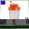 BPA free fashionable plastic protein shaker 2