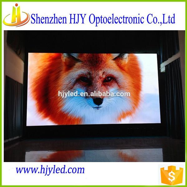 remium quality P6 indoor full color led large advertising screen display 3