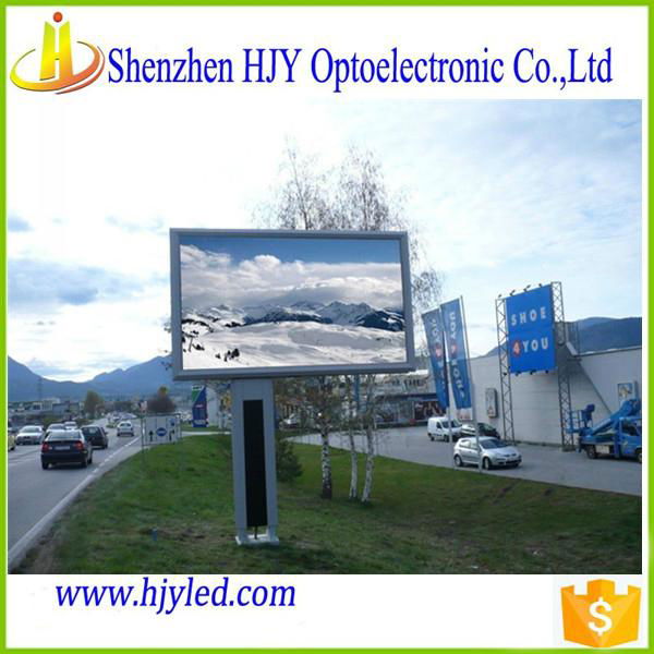 P6 HD outdoor advertising full color led display panel led screen billboard  2