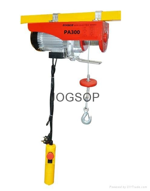 PA150-300 KG Mini Electric Hoist wire rope hoist