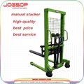 Good Manufacturer 2 Ton Manual Hydraulic Stacker with Low Price    