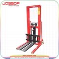 Good Manufacturer 2 Ton Manual Hydraulic Stacker with Low Price    