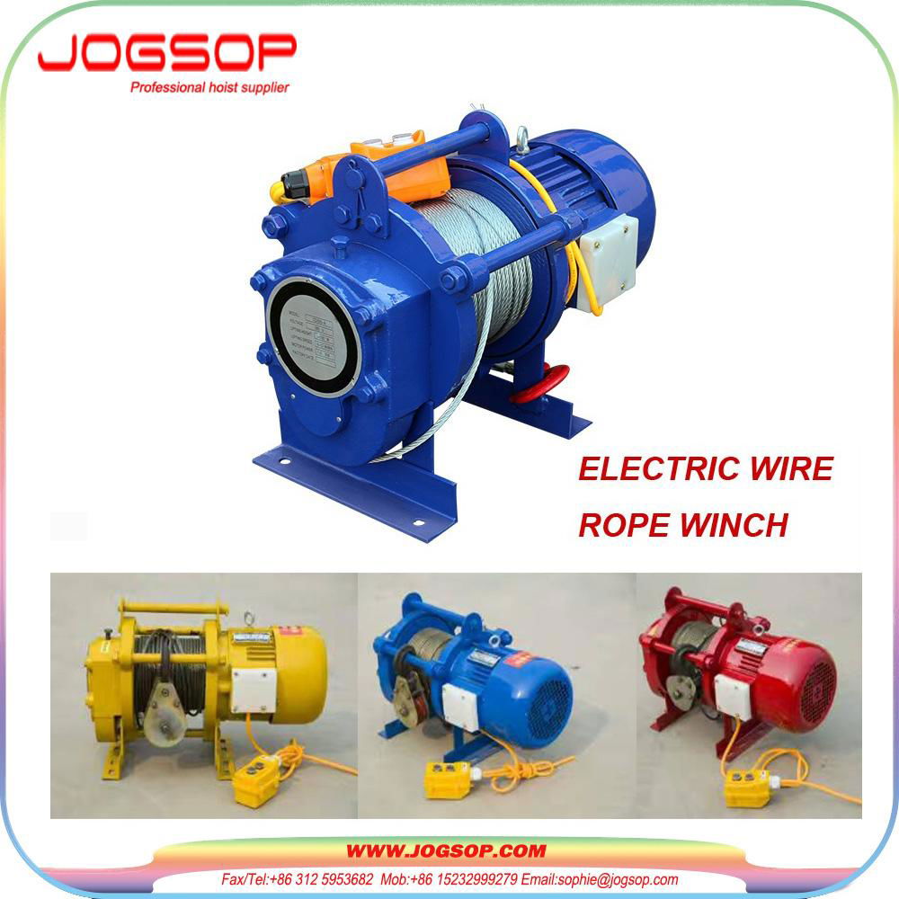 Electric Cable Pulling Winch 220 Volt Electric Winch 300-5000kg 2