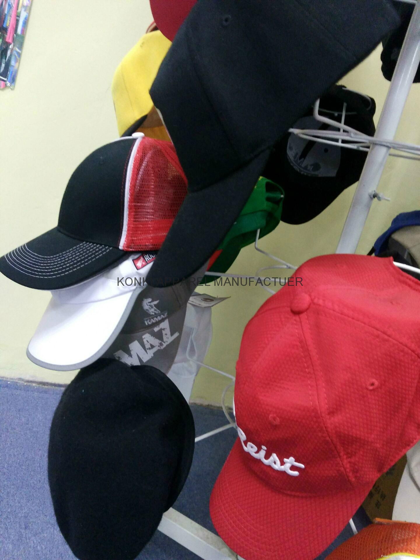 Professional OEM/ODM Hat Manufacturer Custom Wholesale Black Baseball Hat 3