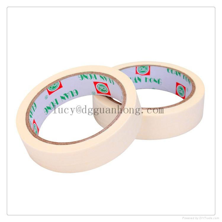 easy removable Decorative Colorful Sticky Automotive crepe paper Masking Tape 4