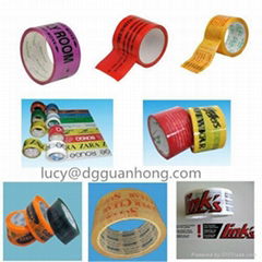 waterproof bopp carton sealing hot melt stretch adhesive tape