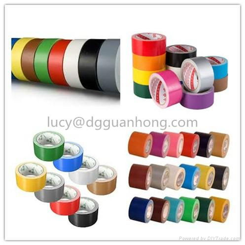 China Heavy Duty Shipping Carton Coloured Cloth Duct tape