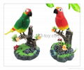 hot sell HS Group HaS plastic resin artcraft fake bird pen