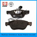  low Metal brake pads for xFiat 2