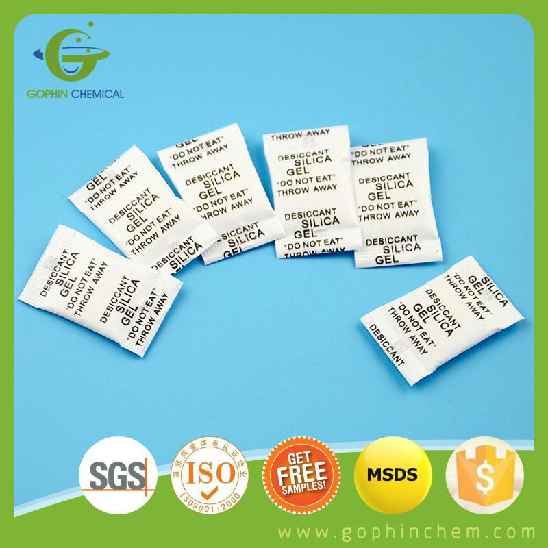 Small Pack Silica Gel Desiccant For Food Grade Type A GOPHIN (China