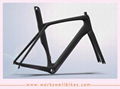 2017 OEM New arrival Carbon Fiber Road Bike Aero Racing Vbrake Frame accept book 3