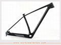 2017 New 29er XS Carbon Fiber Hardtail Mountain Bike Frame with Lightweight 2