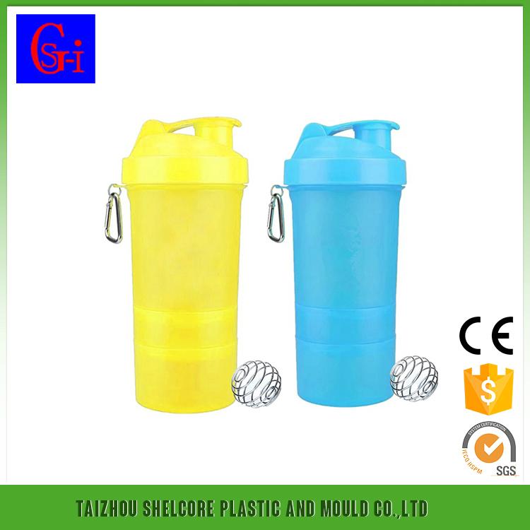 3 in 1 Plastic Protein Shaker Bottle SG009L2 protein shaker bottle