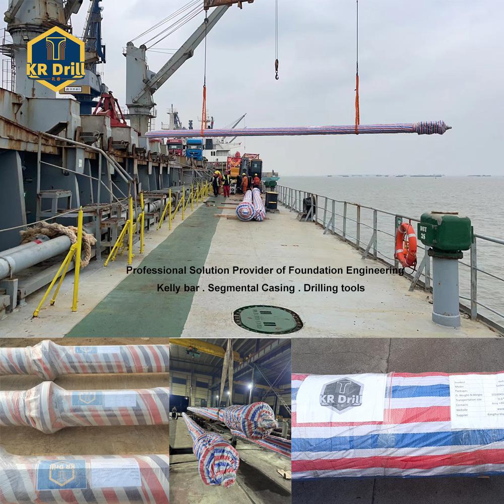 Friction Kelly bar Customized for various Drilling rig model 5