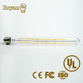 T30 6W european style lamps E27 600lm led filament bulb 4