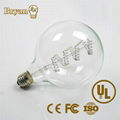 3w E27 led ceiling light G125 300lm led filament bulb