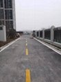 南京达尊公交站道路划线-南京停车场划线-厂区划线
