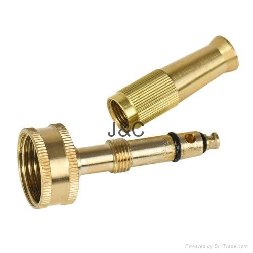 Brass Hose Pipe Fitting Set/ Garden Tap Hosepipe Quick spray nozzle Solid 4